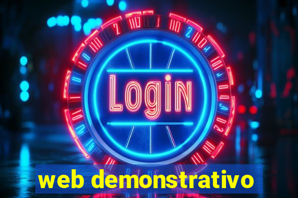 web demonstrativo